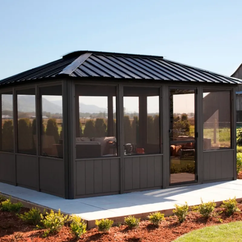 Enclosed Gazebo Builder In Central Coast Enclosed Gazebos Lucid BAC